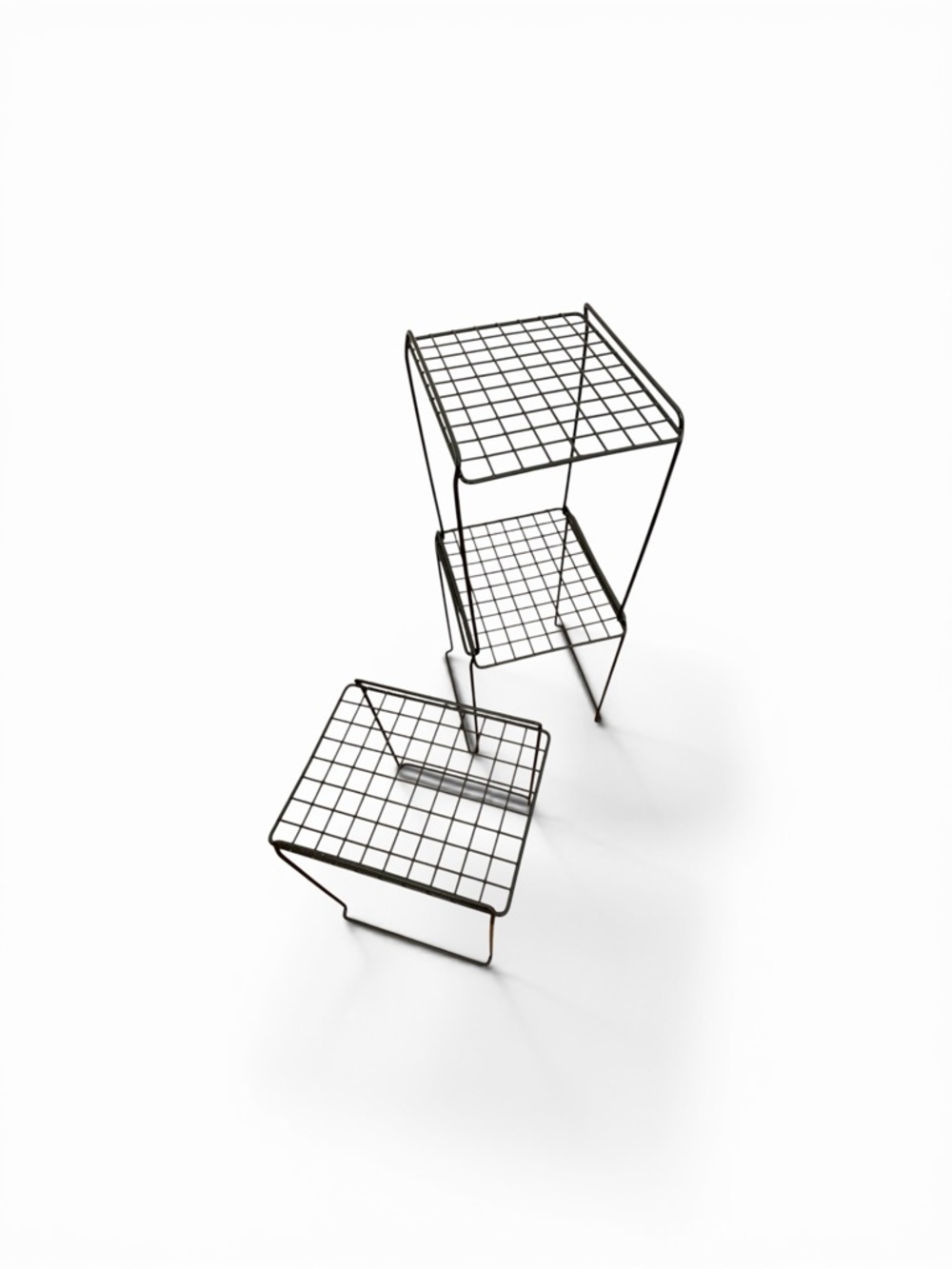 Locker Racks Display Shelves Wire - set of 3 - Picture 10 of 10